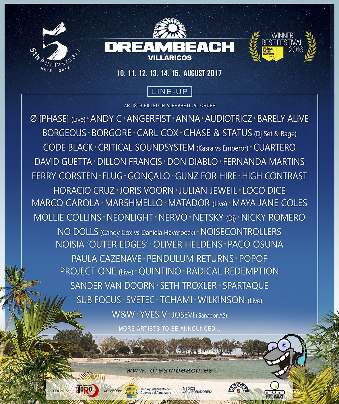 Dreambeach vuelve a apostar por su alianza con elrow