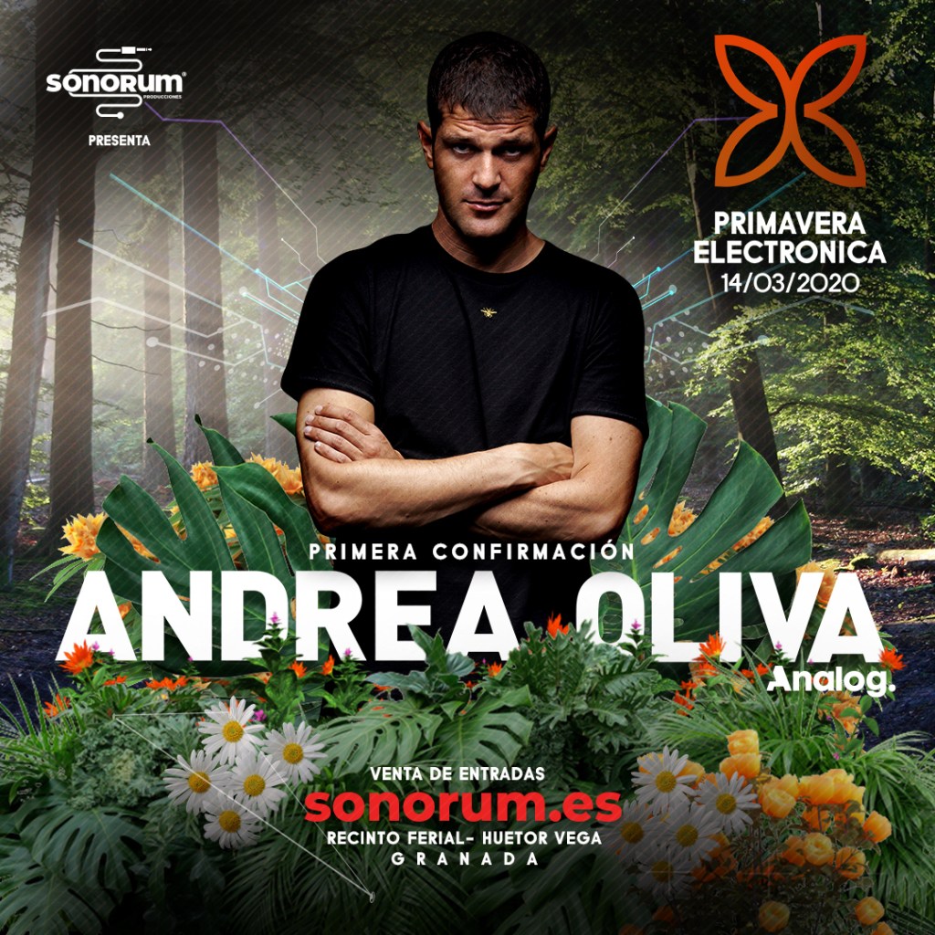 El festival granadino Primavera Electrónica anuncia su primera confirmación: Andrea&nbsp;Oliva