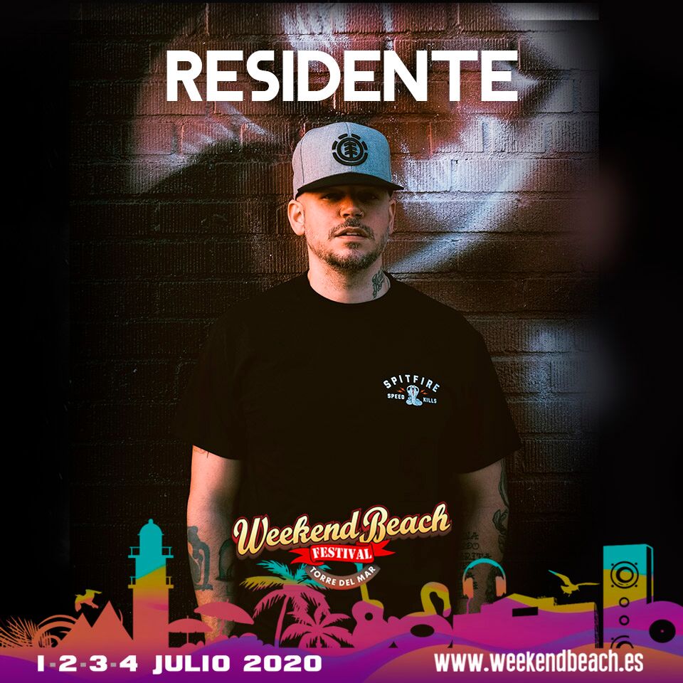 RESIDENTE, comienza el espectáculo, primer cabeza de cartel en WEEKEND BEACH&nbsp;FESTIVAL