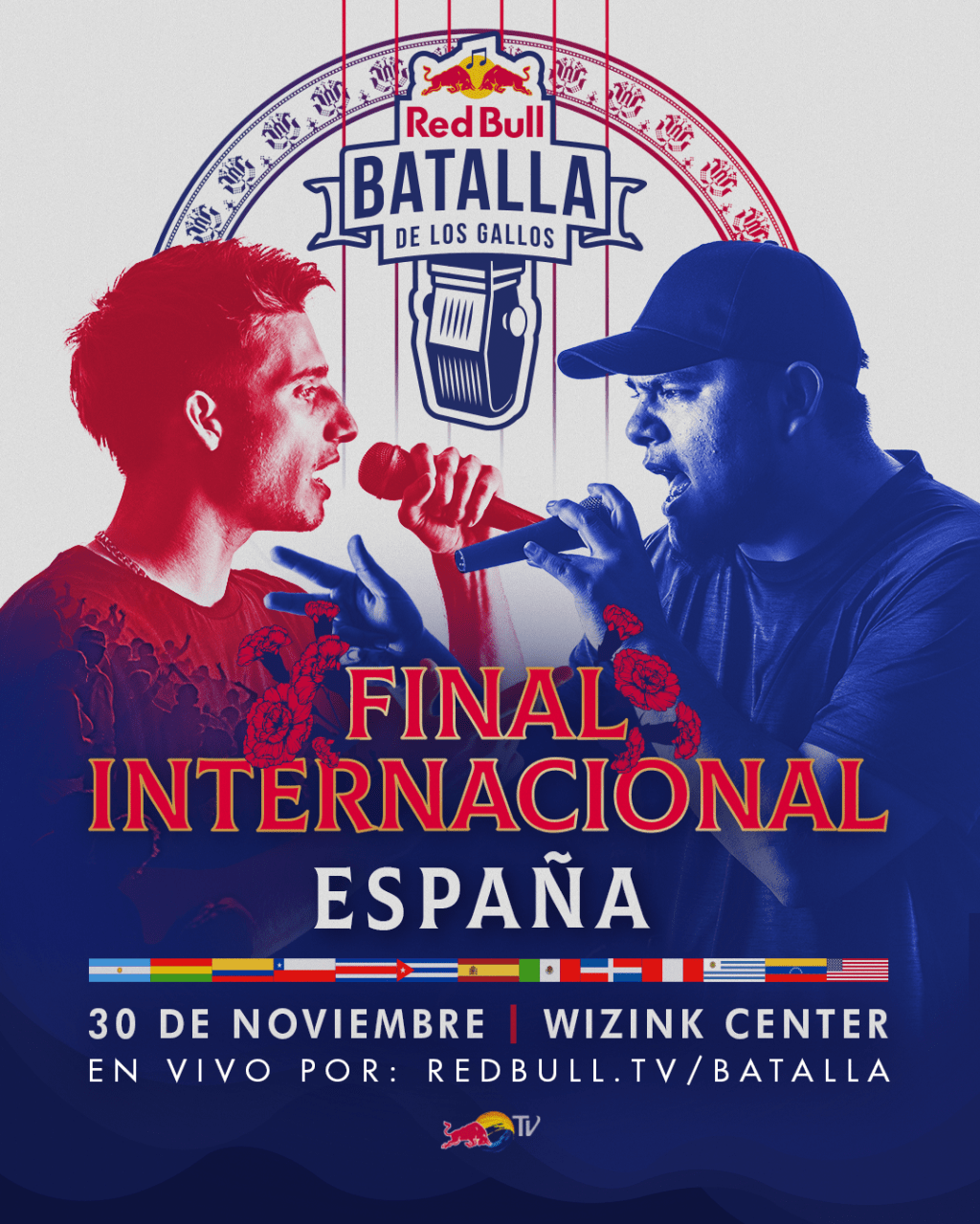 Vuelve a ESPAÑA la final de la Red Bull Batalla de los Gallos&nbsp;2019