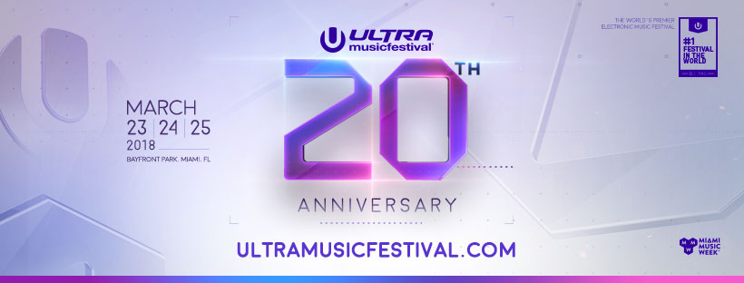 Ultra Music Festival 2018 desvela su primera fase del line&nbsp;up