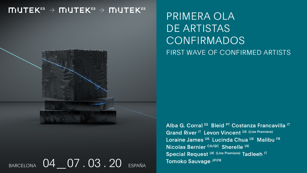 MUTEK se expande en 2020 con actividades en Barcelona, Madrid y&nbsp;Londres