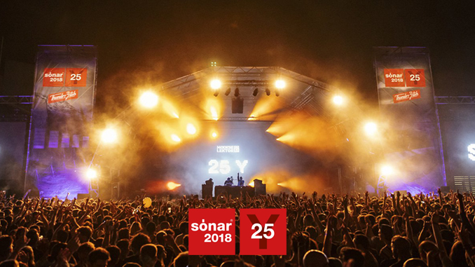 El 25º aniversario de Sónar reúne a 126.000 personas, la cifra más alta de su&nbsp;historia