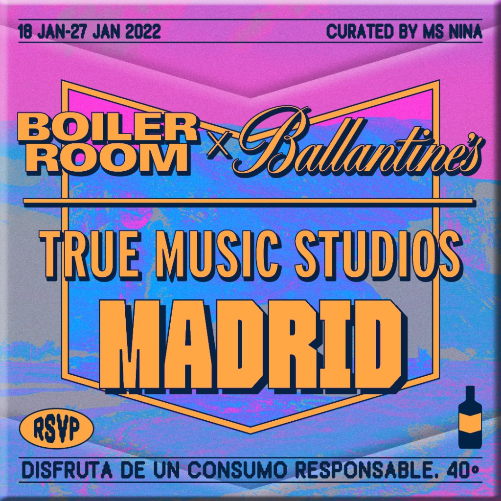 Boiler Room X Ballantine’s vuelve a Madrid del 18 al 27 de&nbsp;enero