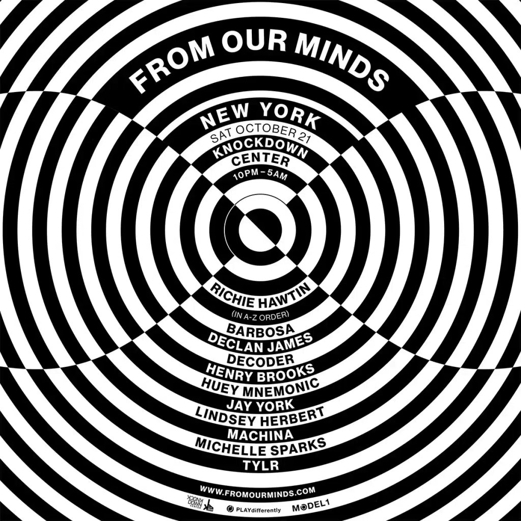 Richie Hawtin confirma el espectáculo ‘From Our Minds’ en Nueva&nbsp;York